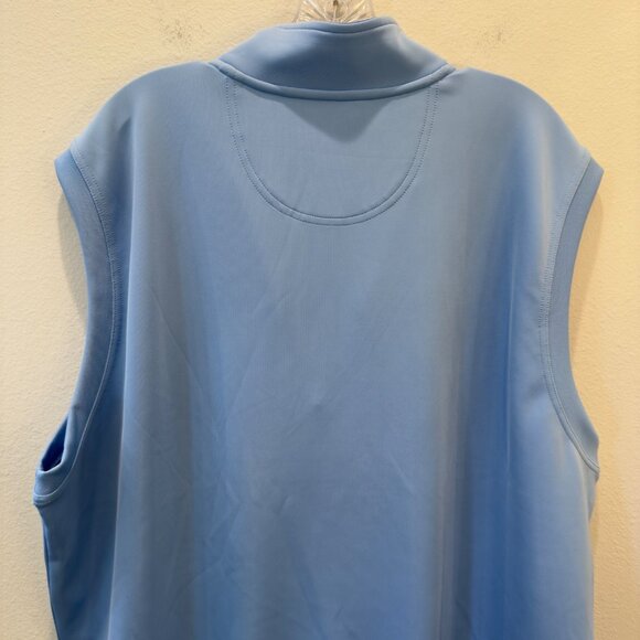 Imperial F&G Tech Men’s 1/4 Zip Golf Vest Blue Performance XXL Casual Comfort - Picture 11 of 13